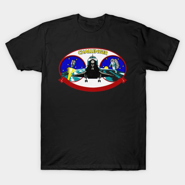 Black Panther Art - NASA Space Badge 109 T-Shirt by The Black Panther